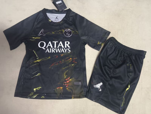 2026/27 Kids PSG 4th away Soccer Jersey&amp;Size 16-30