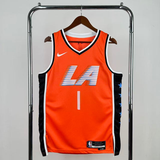 26th Los Angeles Clippers City Edition 1#Harden NBA Jersey S-XXL