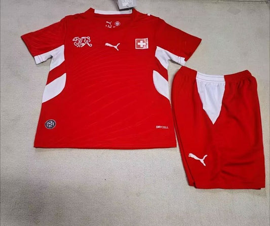 /27 Kids Switzerland home Yupoo Soccer Jerseys&amp;Size 16-305