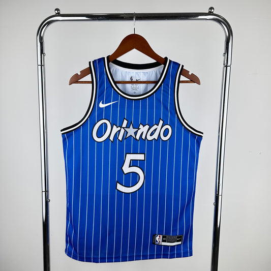 2019 season Magic retro striped blue No. 5 # BANGHERD