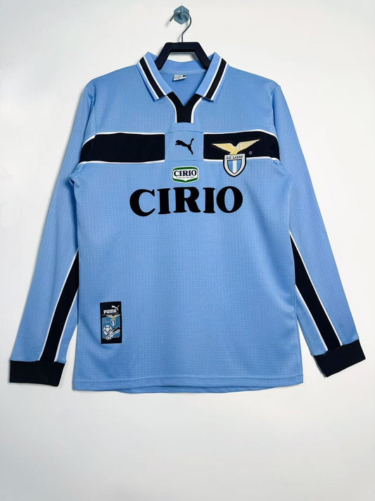 Retro 1998/99 Lazio home long sleeved S-XXL
