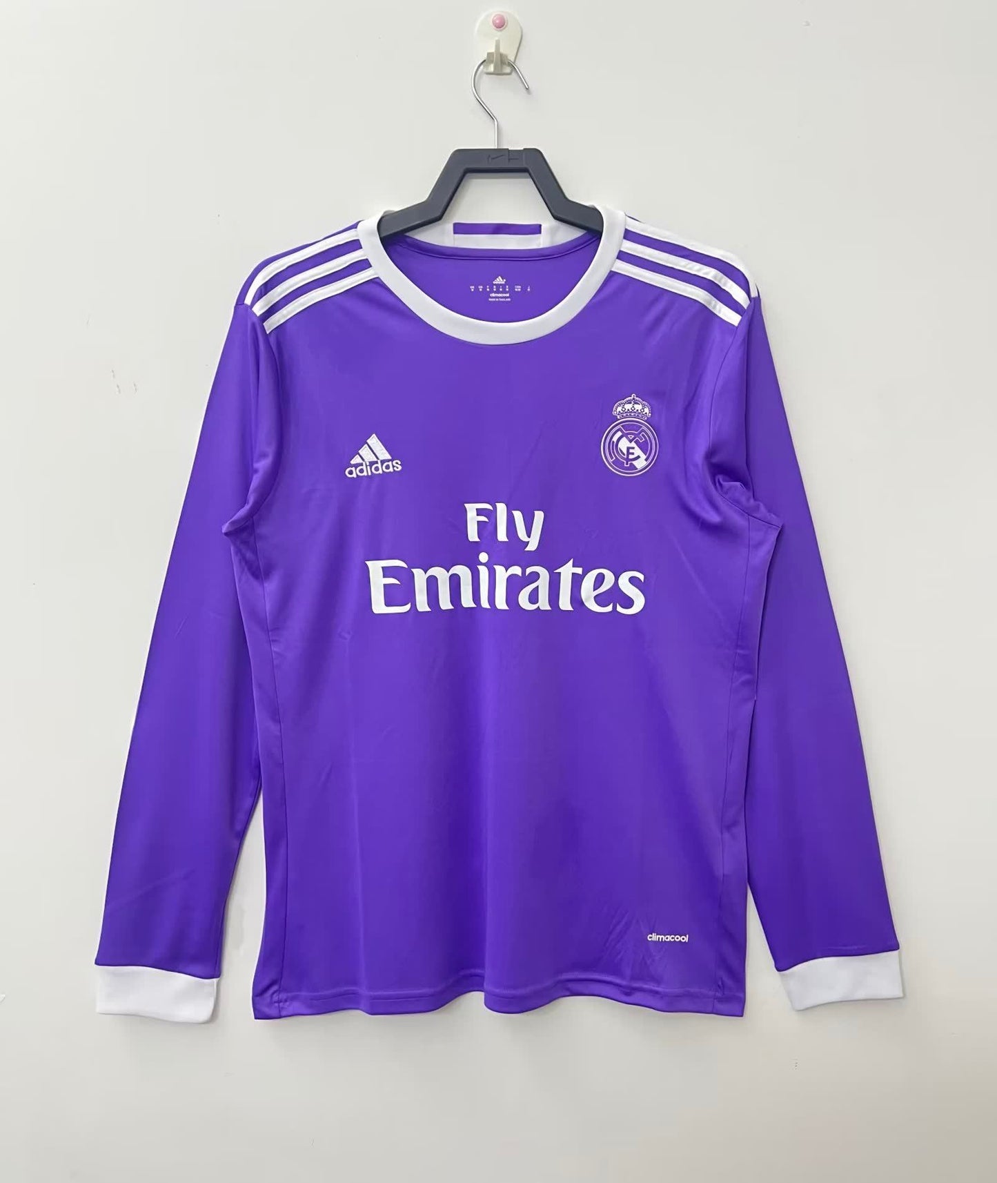 16/17 Real Madrid away long-sleeved S-XXL