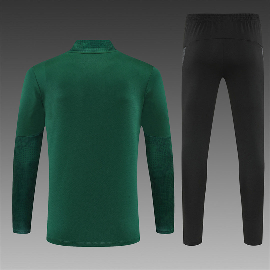 /26 AC Milan Green Half Pull Training Suit (Adults&amp;Kids)7