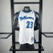 MN retro hot press jersey SW: Wizards 01/02 season white 23 # Jordan S-XXL7