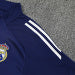 /26 Real Madrid Royal Blue Half Pull Training Suit (Adults&amp;Kids)7