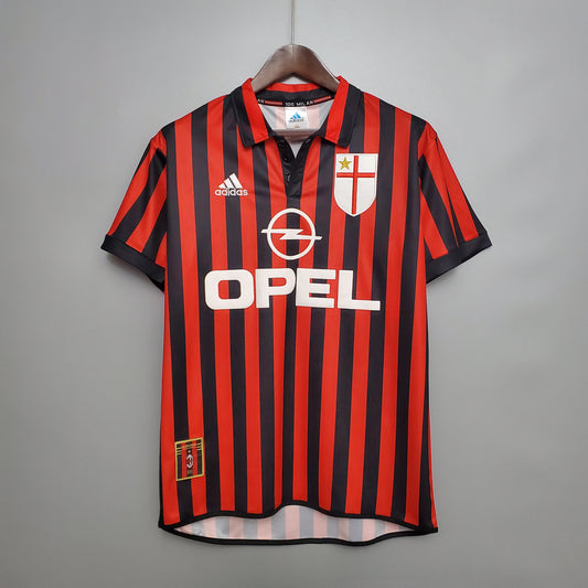 Retro 99-00 AC Milan Centenary home S-XXL