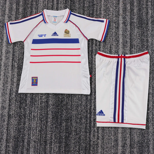 Retro Kids 1998 France away size: 16-28