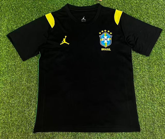 2026/27 Brazil Black Training Suit Soccer jersey S-XXL