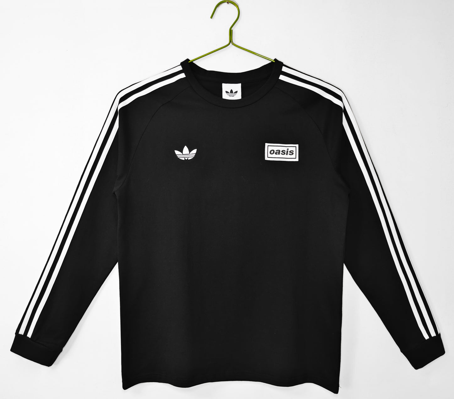 2025/26 Adidas x Oasis Tour Firebird Sports Hoodie Top Black S-XXL