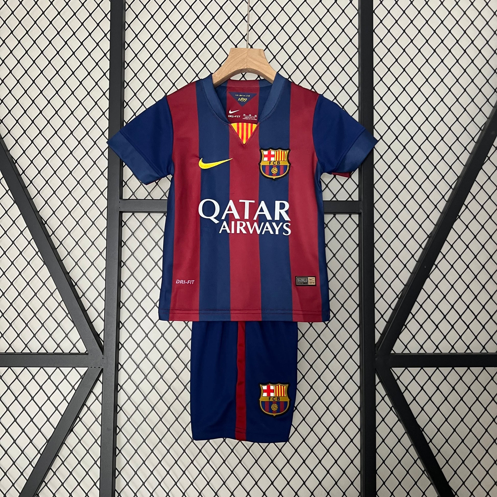 Kids # 2014/15 Retro Barcelona Home