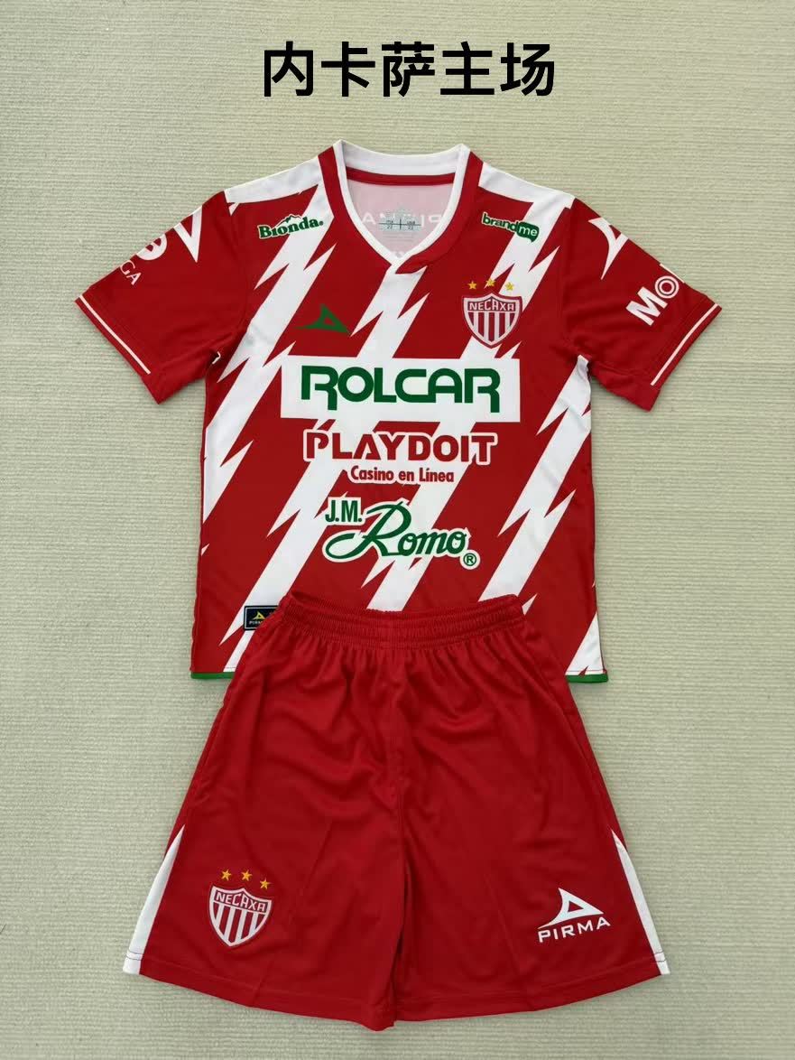 24/25 Necaxa Home 【 Adults # Kids 】