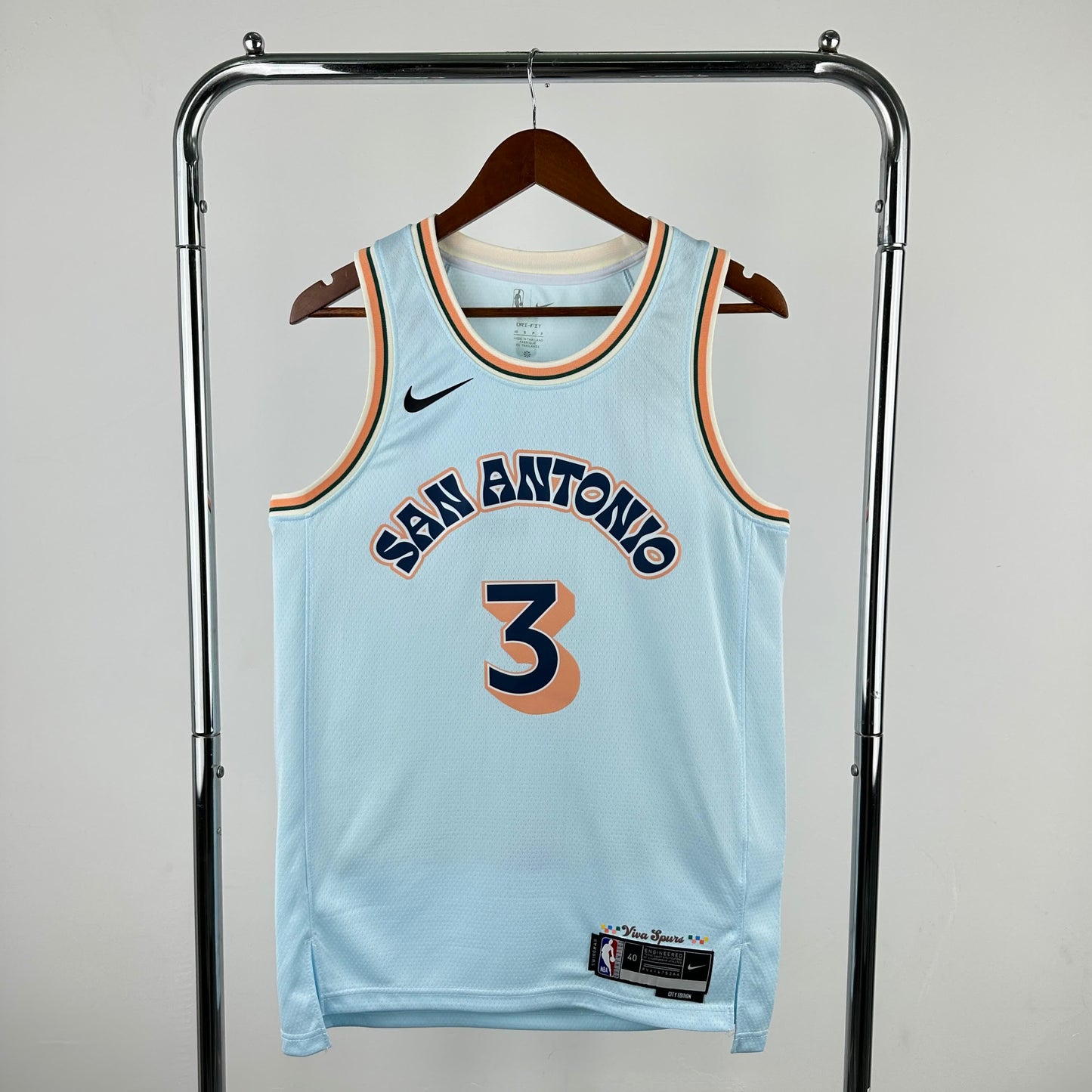 25th season Spurs City Edition 3#Paul S-XXL