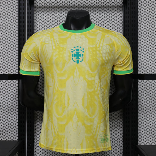 2026/27 Brazil Special Edition Yellow Player Version Soccer Jersey S-3XL