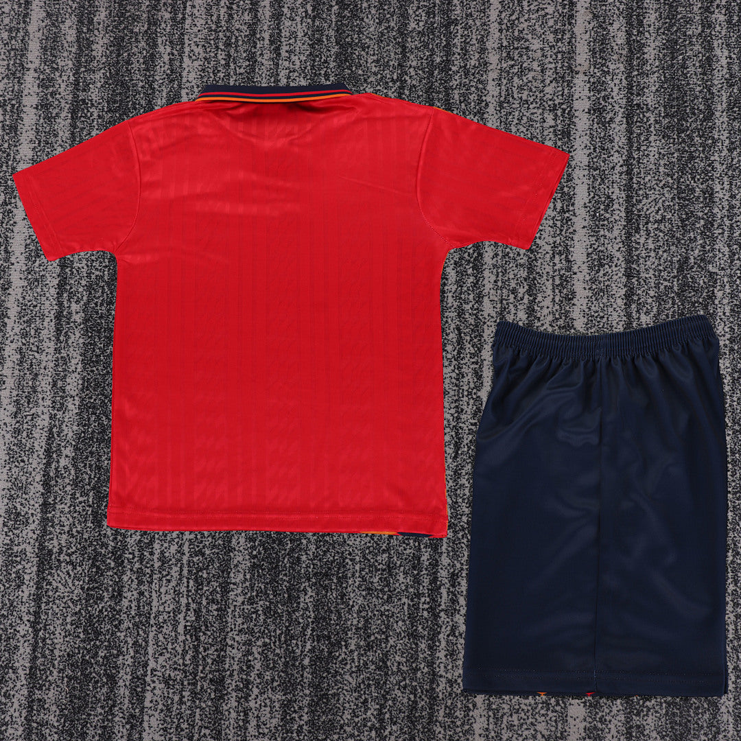 Retro Kids 1994 Spain home football shirt&amp;Size16-288