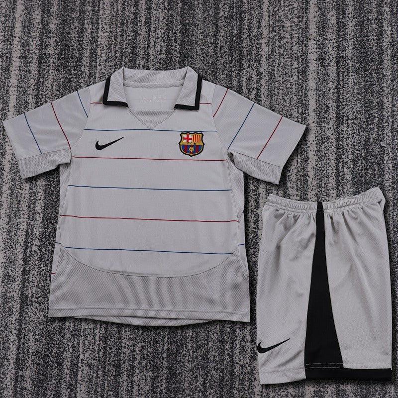 Retro Kids 2003/04 Barcelona away&amp;Size16-285