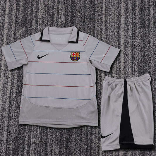 Retro Kids 2003/04 Barcelona away&amp;Size16-285