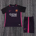 Retro Kids 2016/17 Barcelona away football shirt&amp;Size16-287