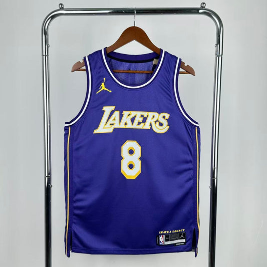 26th Los Angeles Lakers Limited Edition Flyers 8 # Kobe Bryant NBA Jersey S-XXL