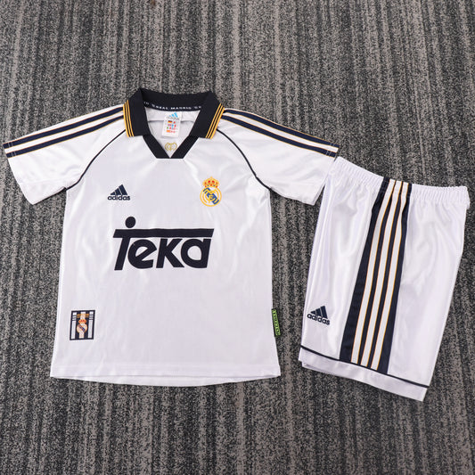 Retro Kids 1998/00 Real Madrid home size: 16-28