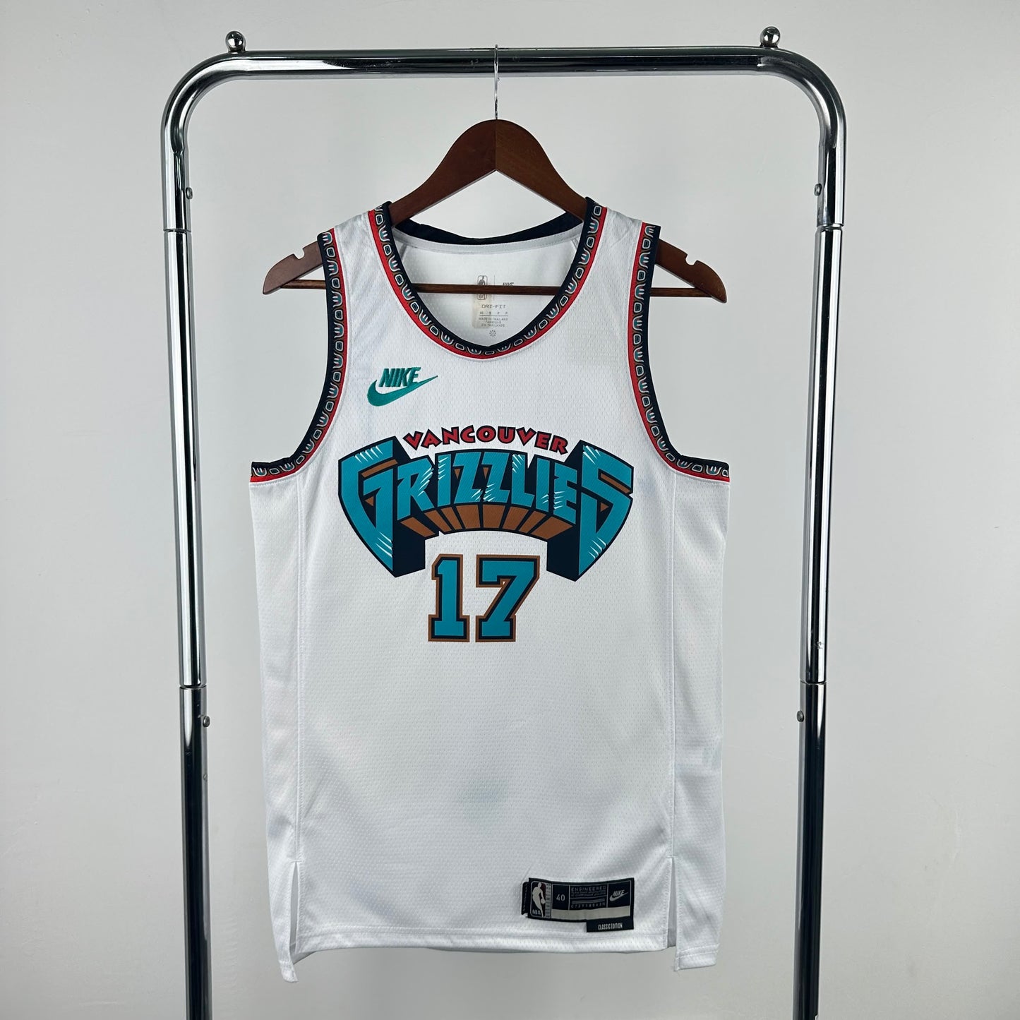 25th season Grizzlies Retro 17 # KAWAMURA S-XXL