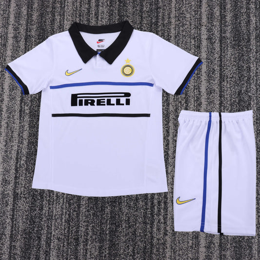 Retro Kids 1998/99 Inter Milan away football Jersey&amp;Size16-28