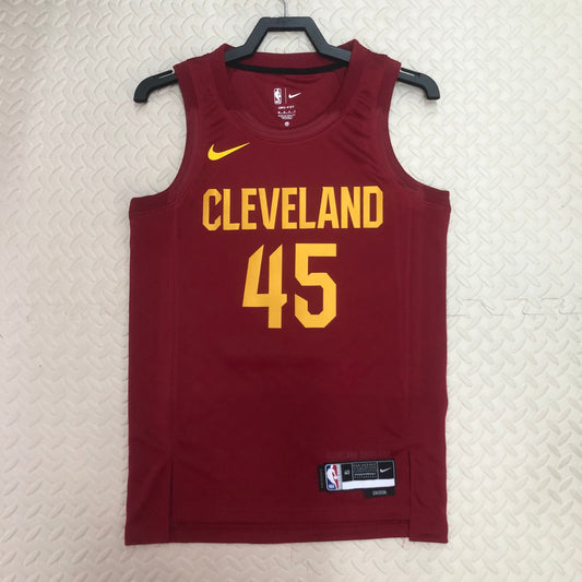 23 season Cavaliers away No. 45 Mitchell