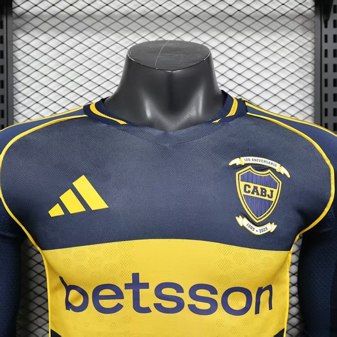 /26 Boca Juniors Home Long Sleeve Player Edition S-XXL5