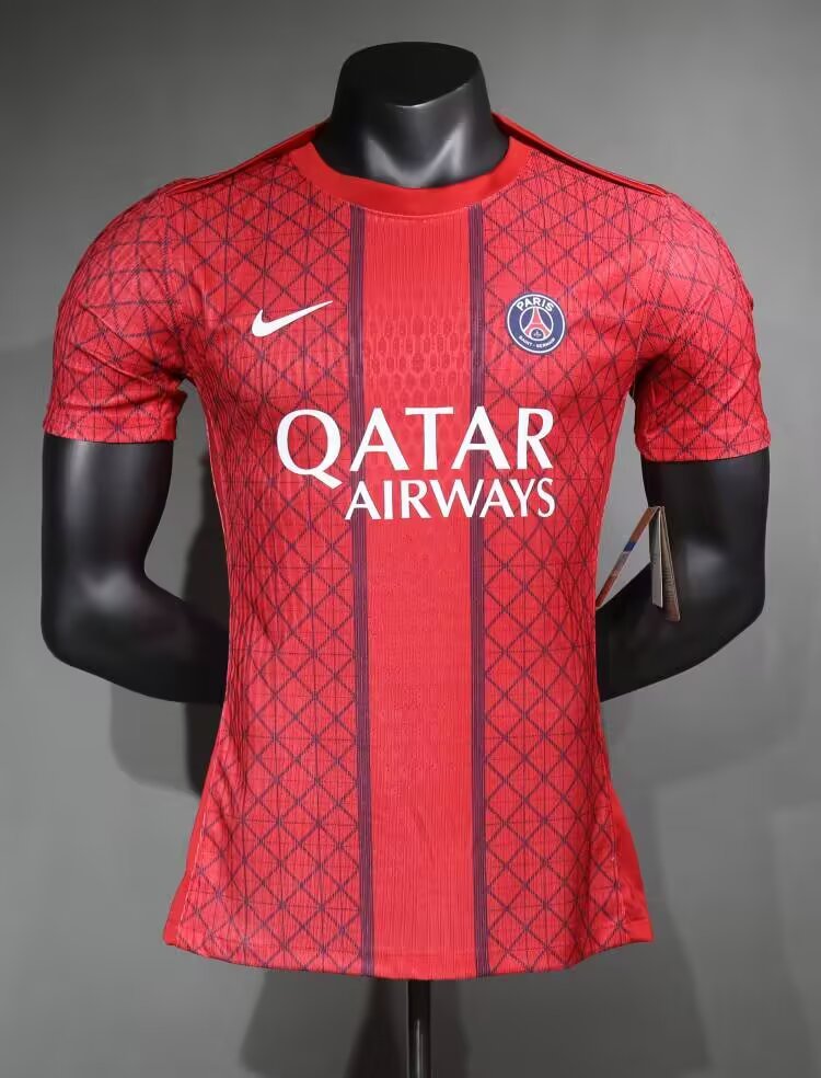 25/26 PSG Red Training Suit Player Edition S-3XL