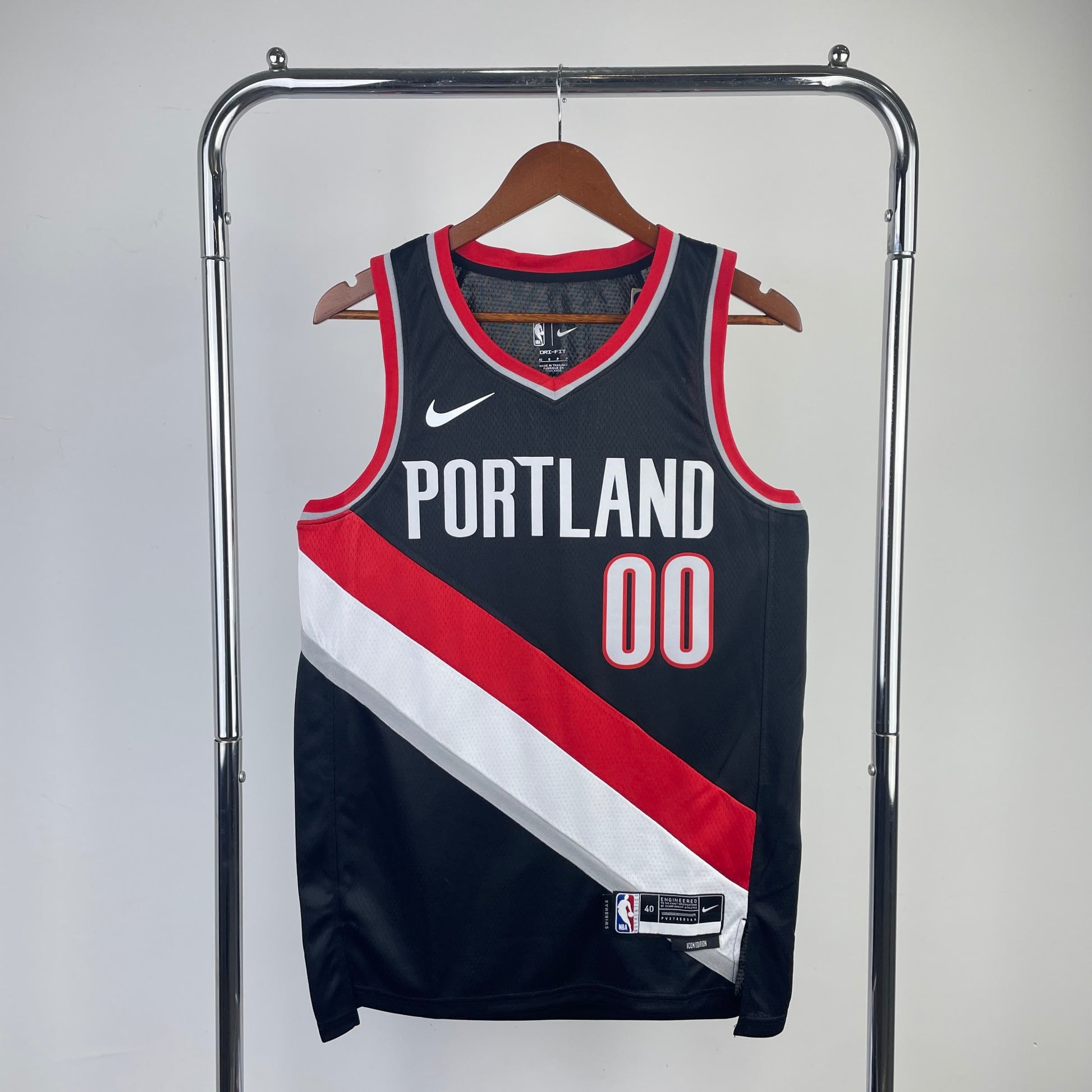 23 Season Portland Blazers Black 00 # Henderson