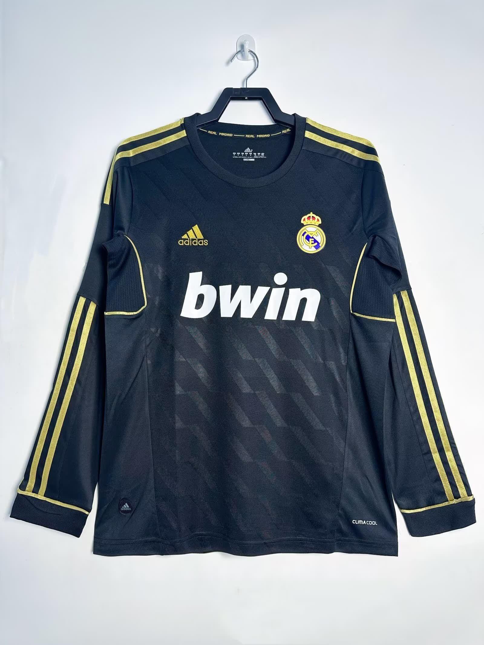 Retro 2011/12 Real Madrid away long sleeved S-XXL