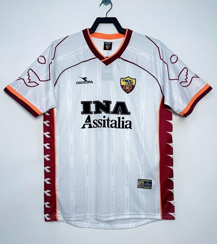 Retro 1999/00 Roma away Yupoo Soccer Jerseys S-XXL6