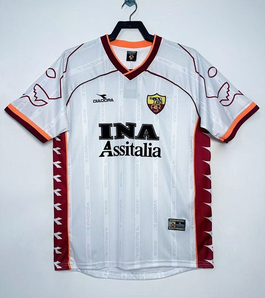 Retro 1999/00 Roma away Yupoo Soccer Jerseys S-XXL6