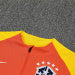 /26 Brazil Orange Half Pull Training Suit (Adults&amp;Kids)8