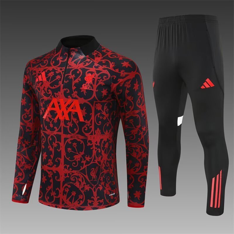 25/26 LVP Red Half Pull Training Suit S-XXL