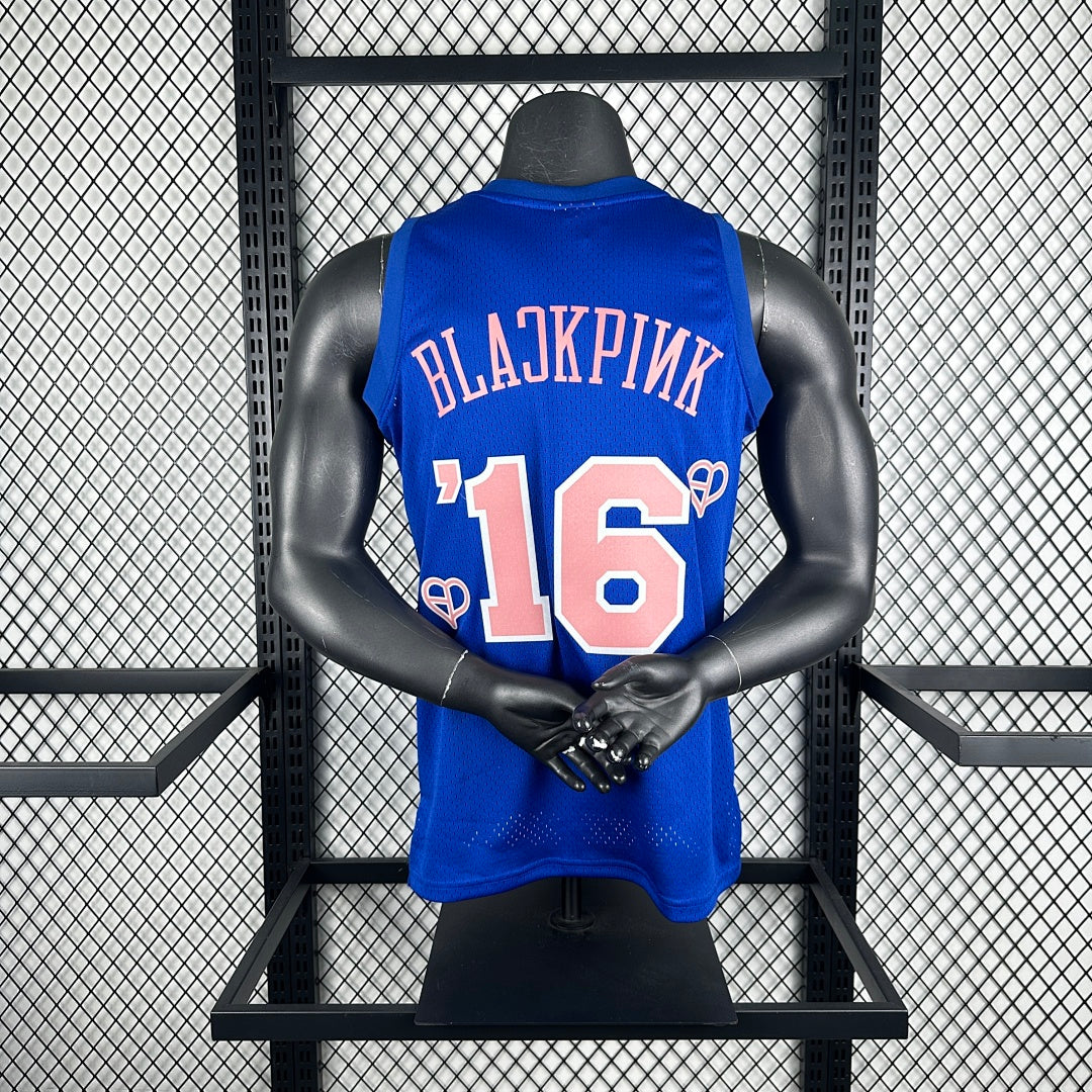 Blackpink Joint Edition New York Knicks NBA Jersey S-XXL8