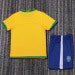 Retro Kids 2006 Brazil Home Soccer Jersey&amp;Size16-287