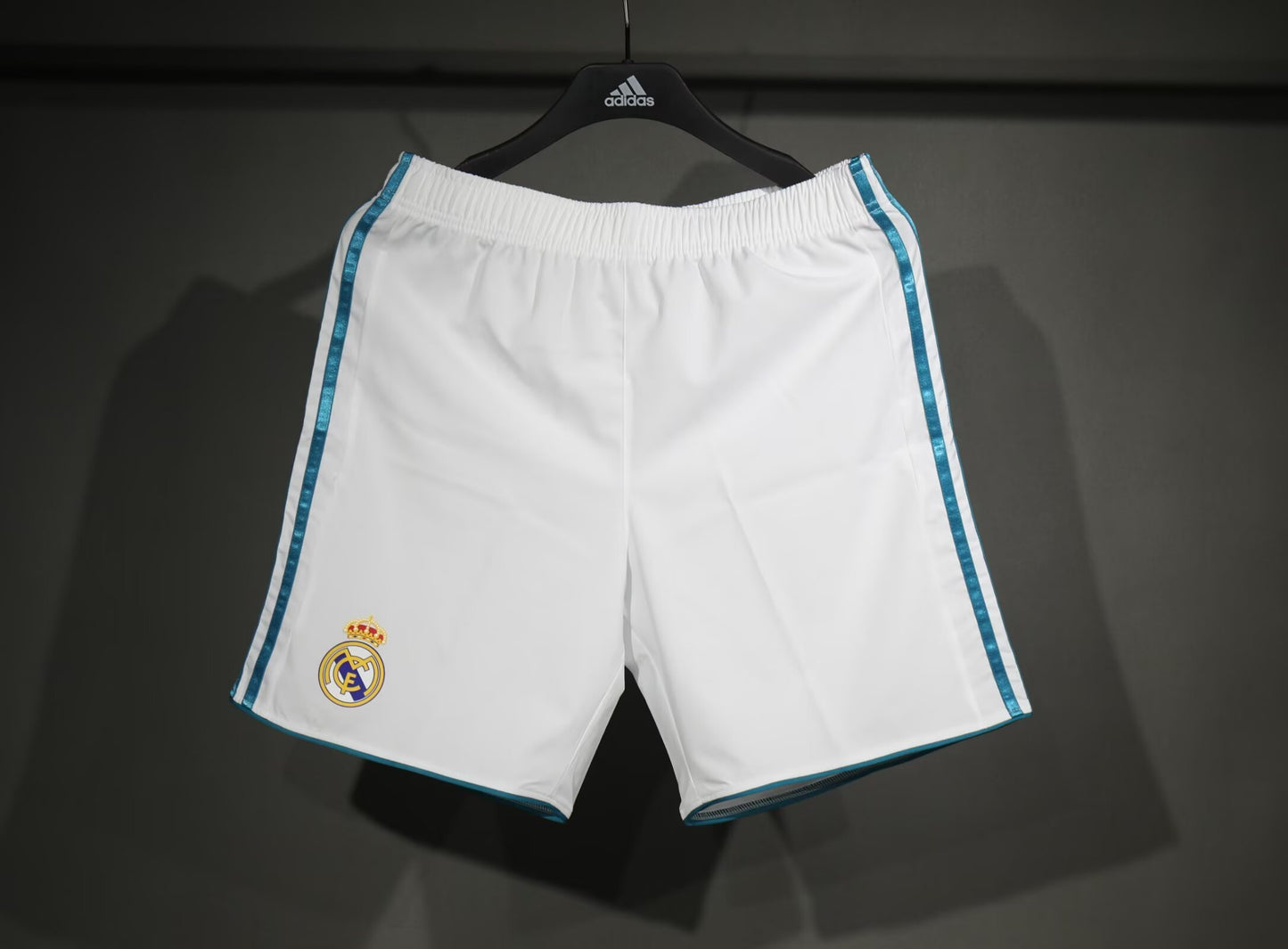 Retro 2017/18 Real Madrid Home Player Edition Shorts S-XXL