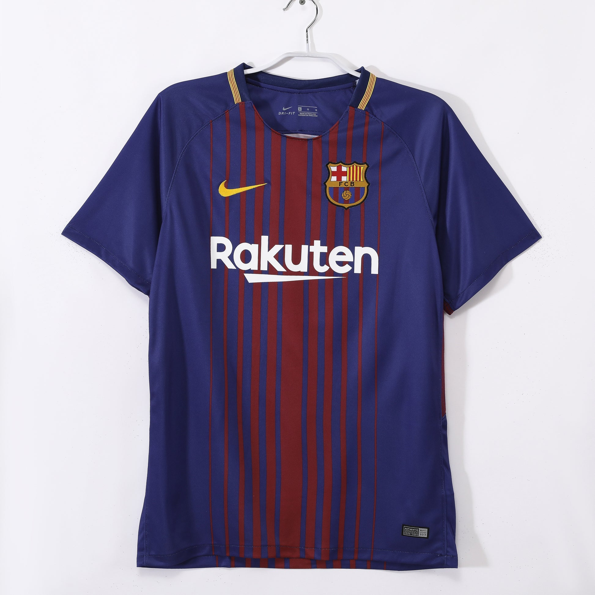 Retro 2017/18 Barcelona home S-XXL