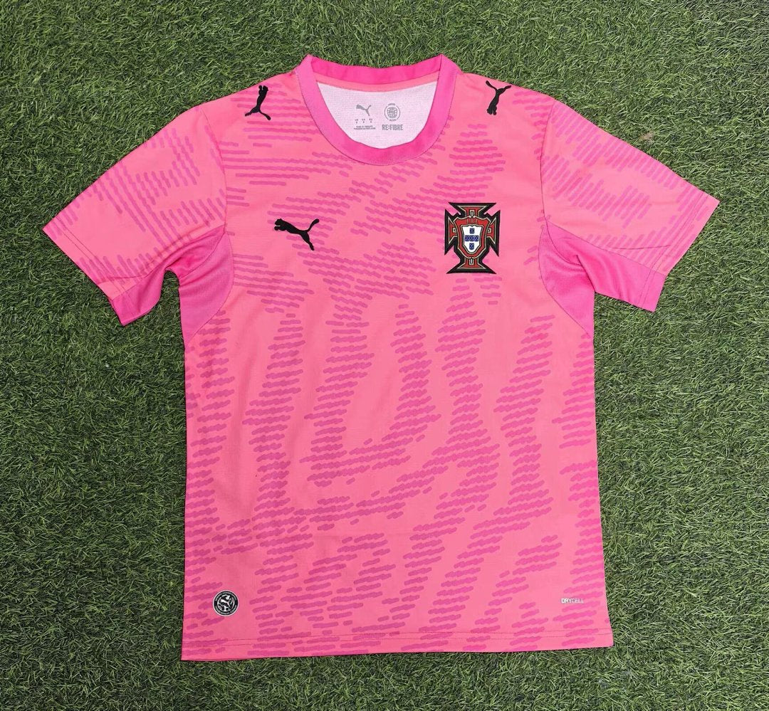 /27 Portugal Pink Special Edition Football jersey S-XXL4