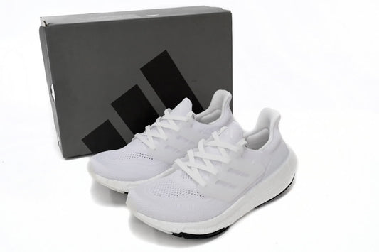 Full White 8851-3 Adidas Ultra Boost 2023 LIGHT Black And White Size # 36- # 48 (with 46.5)