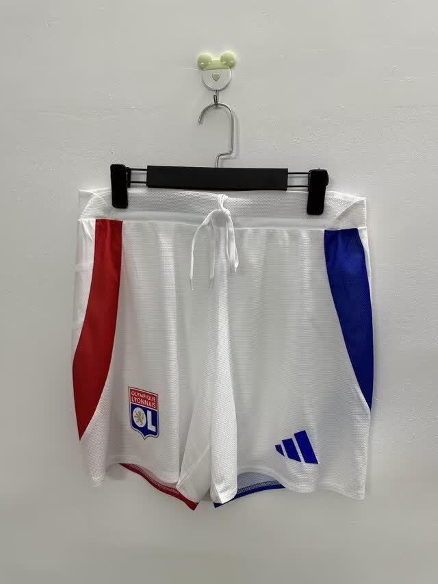 24/25 Olympique Lyonnais Home Player Shorts S-XXL