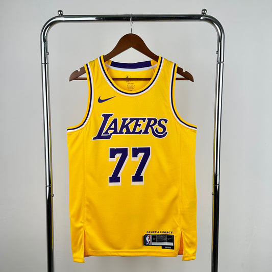 23 Season Lakers Yellow 77 # Doni S-XXL