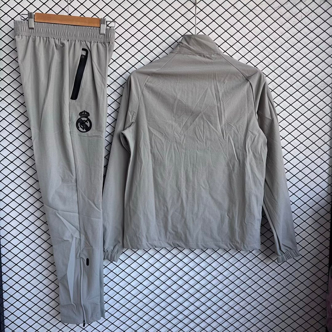 /26 Real Madrid Grey Windbreaker Set S-XXL6