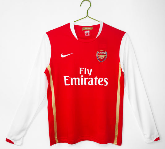 Retro 2006/07 Arsenal home long sleeved S-XXL
