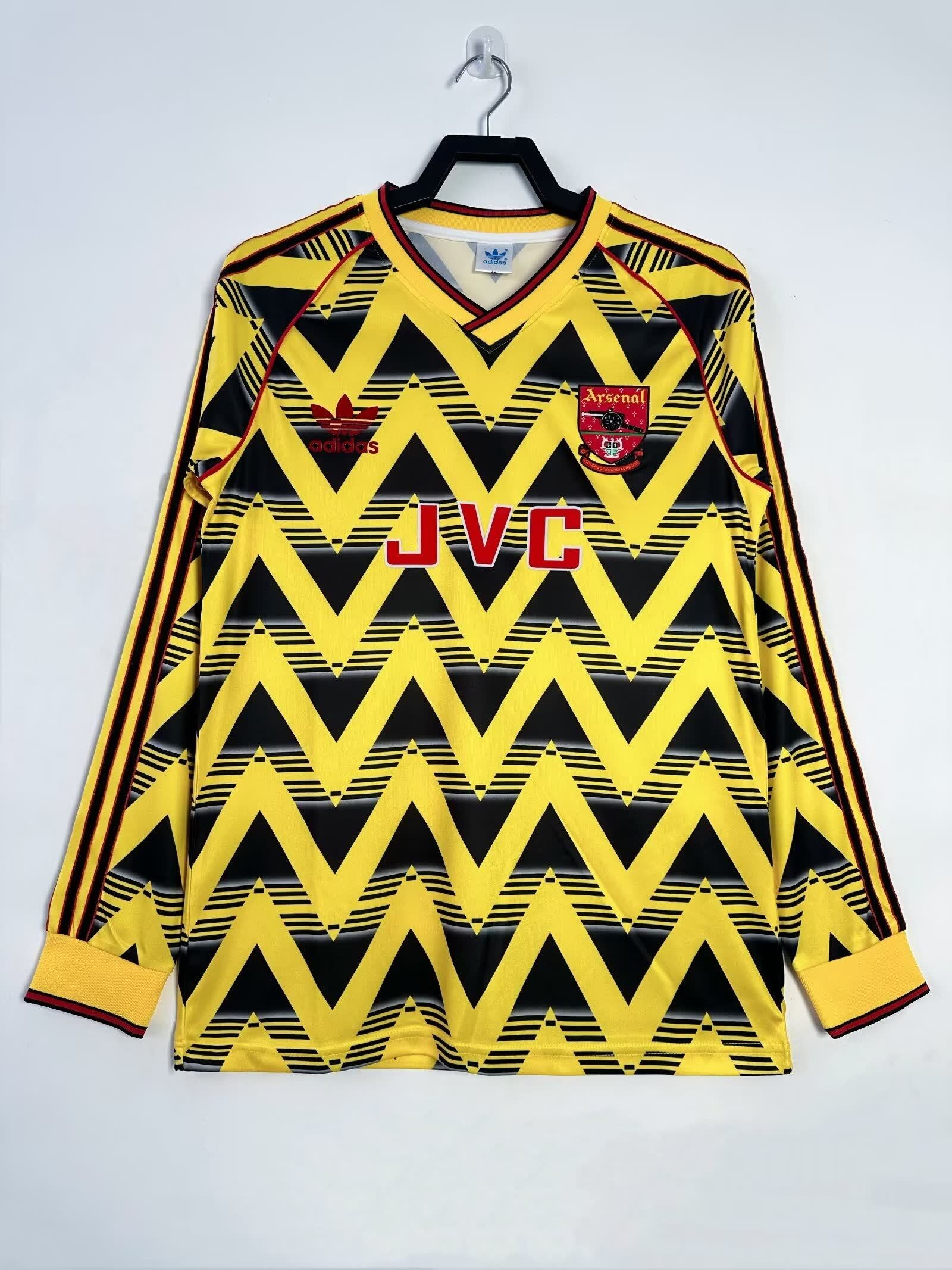 Retro 1991/93 Arsenal away long sleeved S-XXL