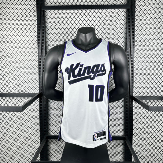 24 season Kings home white 10 # DeRozan S-XXL