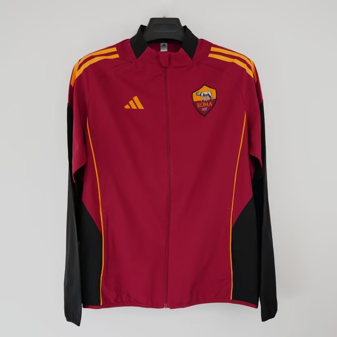 25/26 Roma Red Windbreaker S-3XL