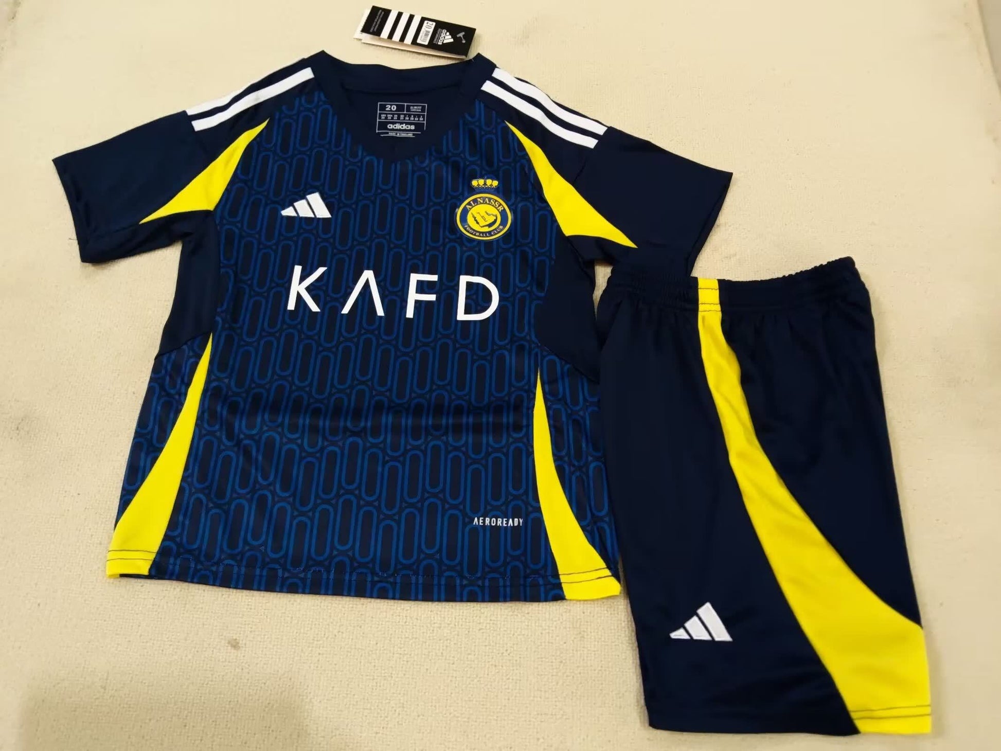 24/25 Kids Al-Nassr FC Away Size: 16-28