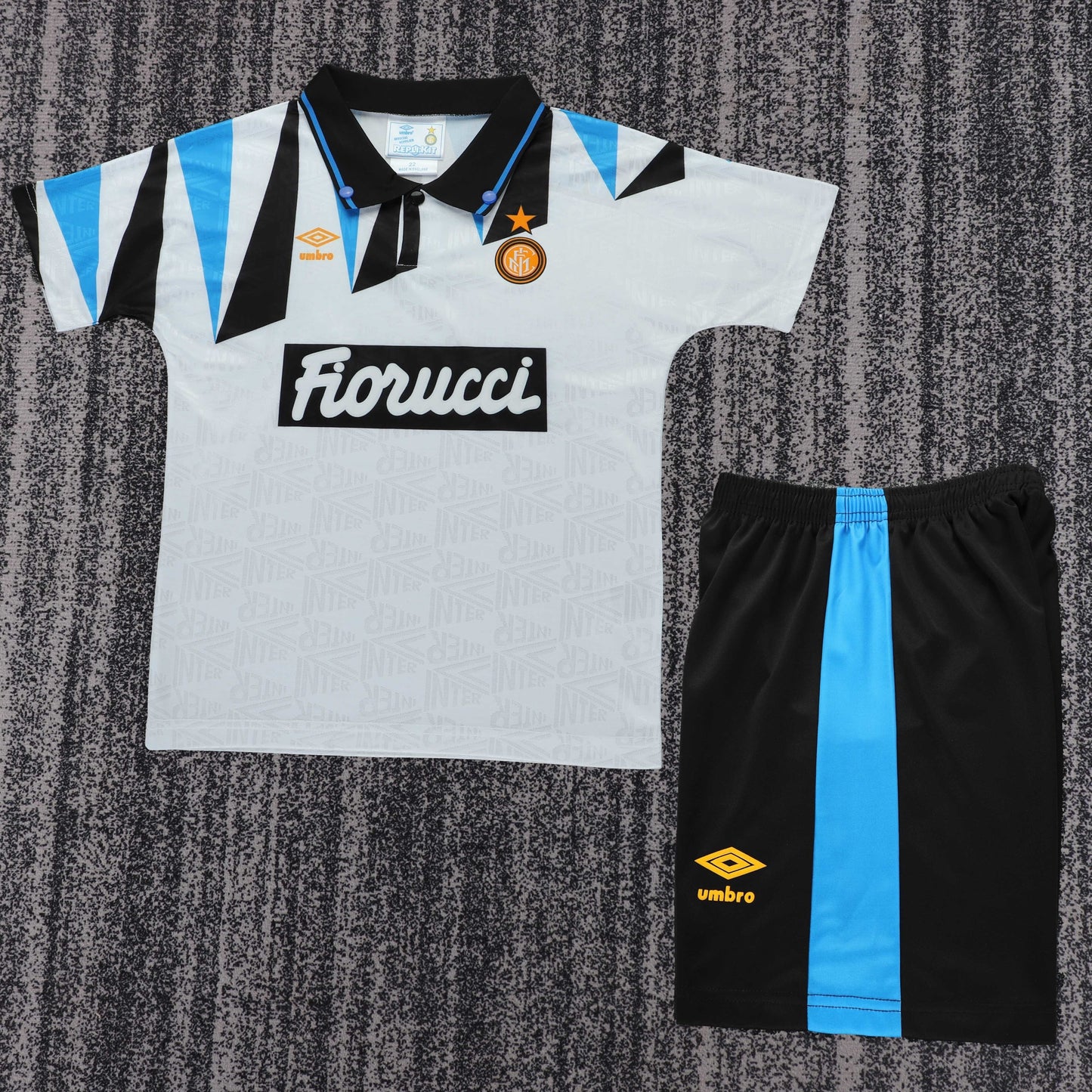 Retro Kids 1992/93 Inter Milan away football Jersey&amp;Size16-28
