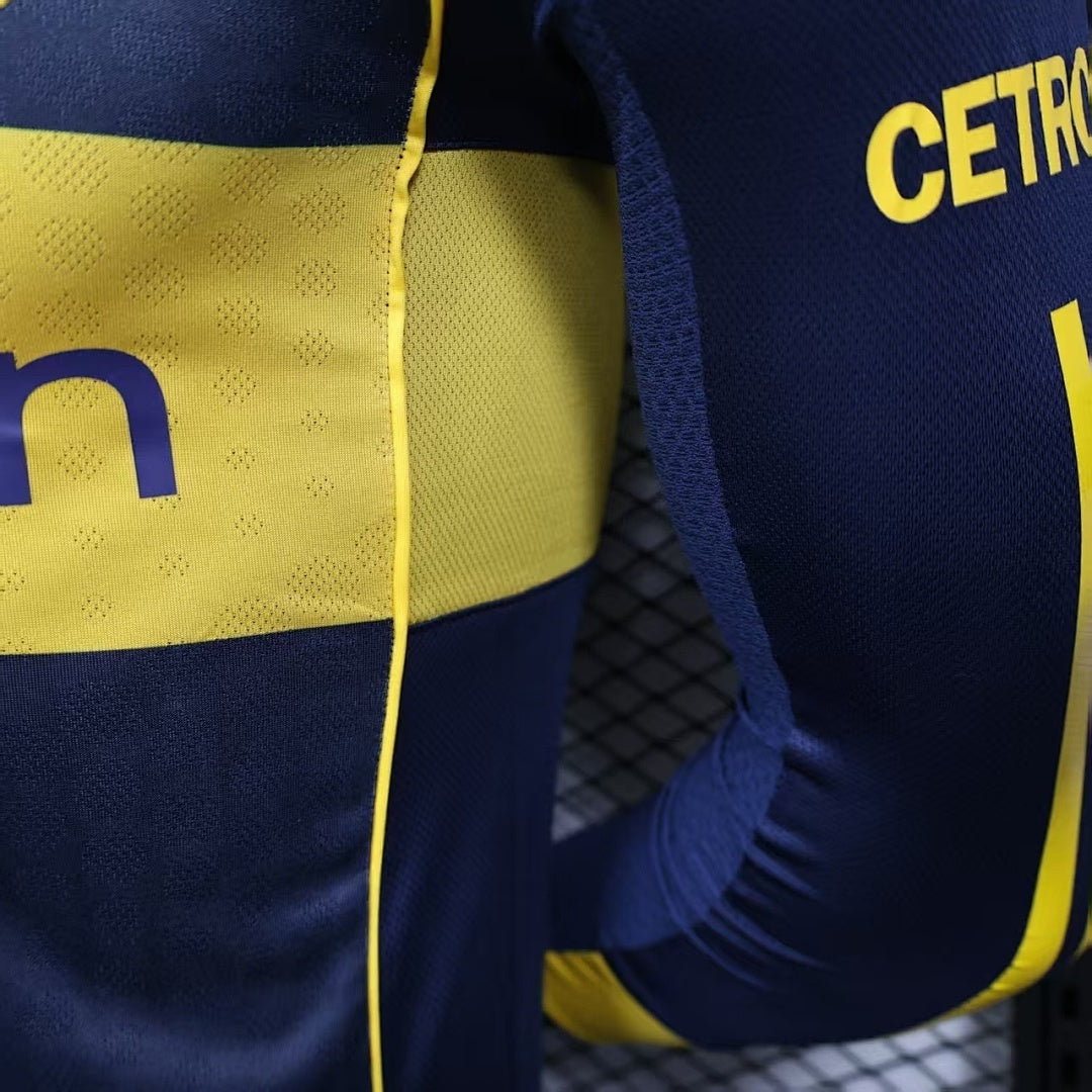 /26 Boca Juniors Home Long Sleeve Player Edition S-XXL5